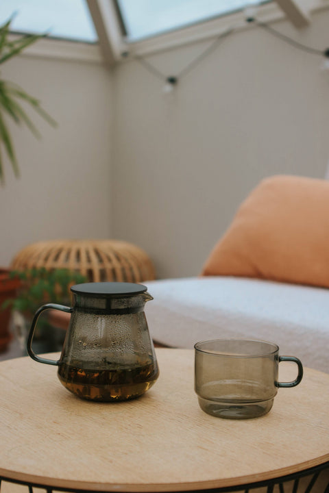 Colors Glass Stackable Mug