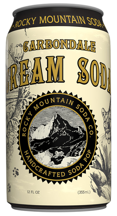 Carbondale Cream Soda Cans