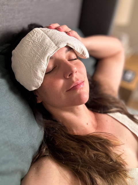 Weighted Eye Mask  - Natural