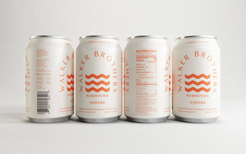 Ginger Non-Alcoholic Kombucha