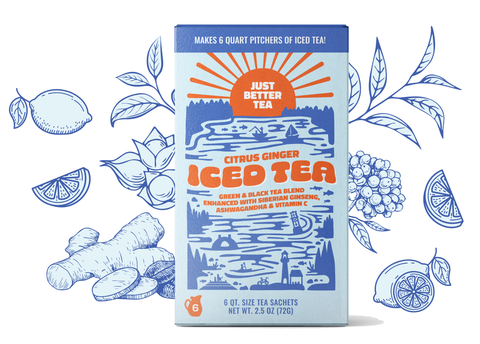 Citrus Ginger Iced Tea Box