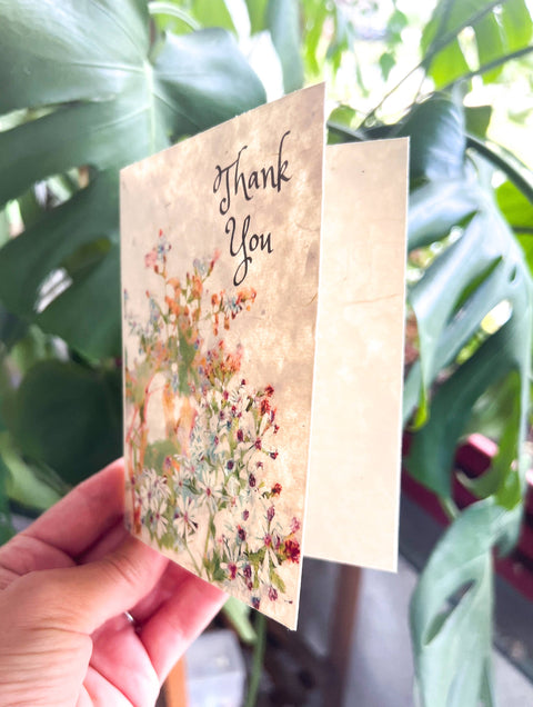 Zero Waste Plantable Seed Card