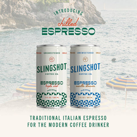 Slingshot Chilled Espresso Can - Vanilla Blossom