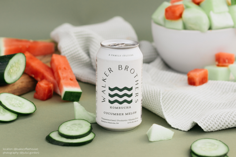 Cucumber Melon Non-Alcoholic Kombucha