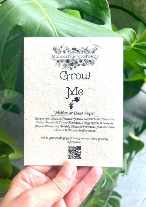 Zero Waste Plantable Seed Card