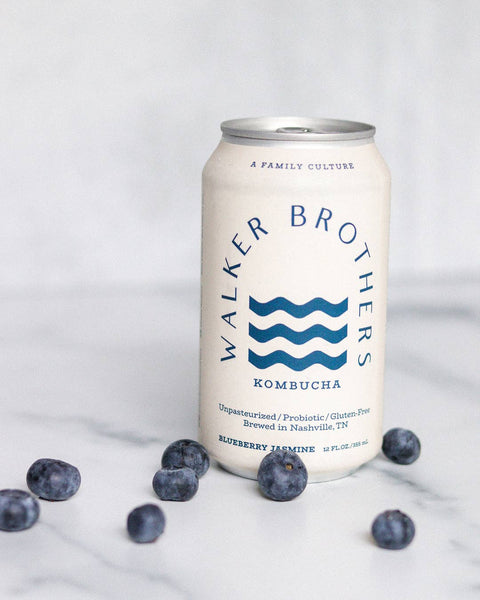 Blueberry Jasmine Non-Alcoholic Kombucha