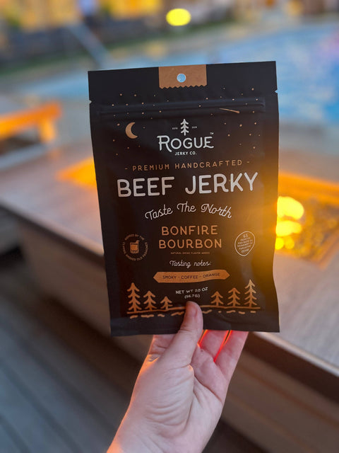 Rogue Beef Jerky - Bonfire Bourbon