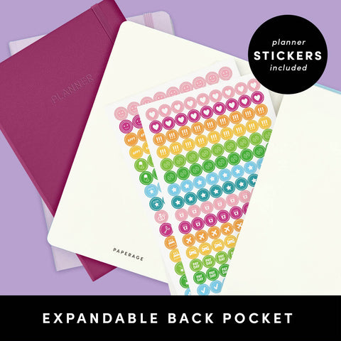 Undated Casebound Planner with Weekly & Monthly Views