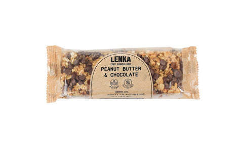Lenka Granola Bar - Peanut Butter & Chocolate