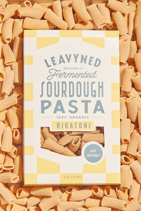 Leavyned Sourdough Pasta - Rigatoni