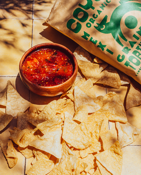 Coyotas Organic Grain Free Tortilla Chips, 5 oz, Lime, photo 5