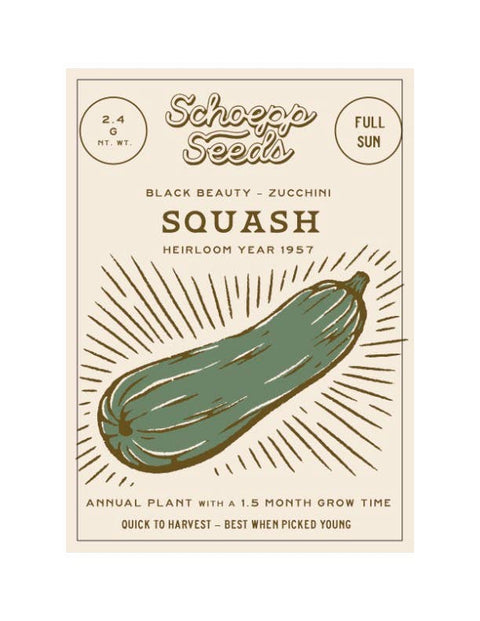 Schoepp Seed Packets