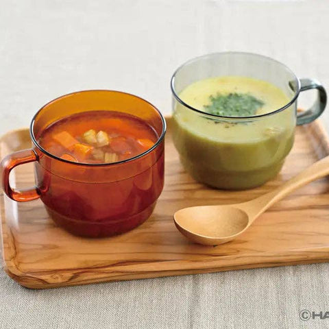 Colors Glass Stackable Mug
