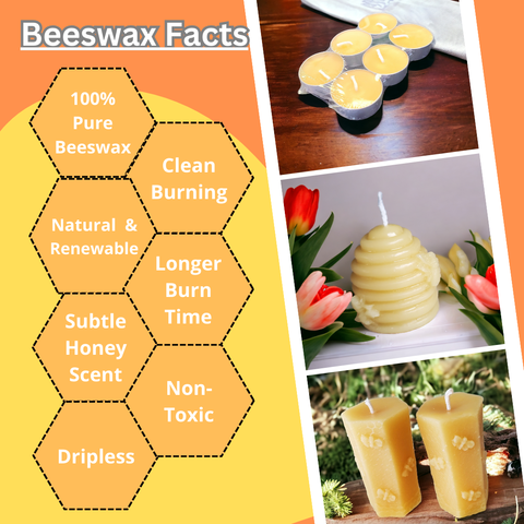 100% Pure Beeswax Candle - Love Gnome