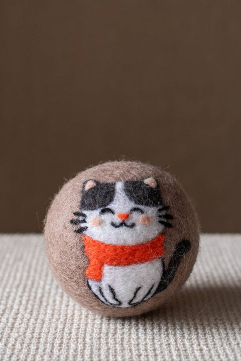Cats: Natural Wool Dryer Balls – Gift Set of 3