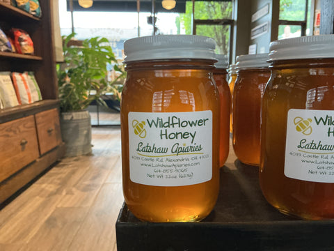 22oz Wildflower Honey by Latshaw Apiaries