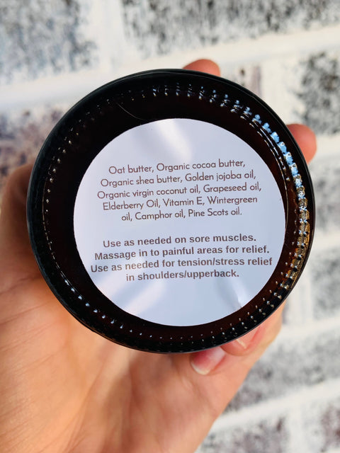 Muscle/Stress Balm - 4oz by Lotte Naturals, photo 2