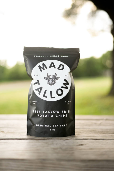 Mad Tallow Beef Tallow Chips - Original Sea Salt