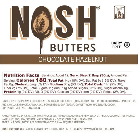 Chocolate Hazelnut Butter