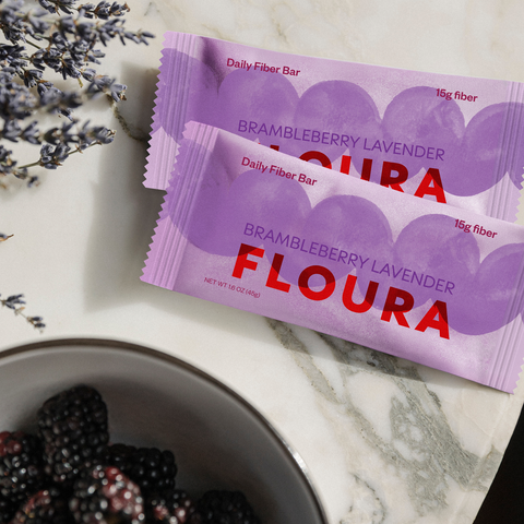 Floura - Brambleberry Lavender Fiber Snack Bar