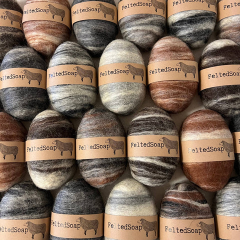 Felted Soap