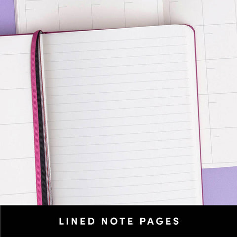 Undated Casebound Planner with Weekly & Monthly Views