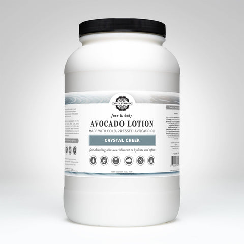 Avocado Lotion for Face & Body | Crystal Creek