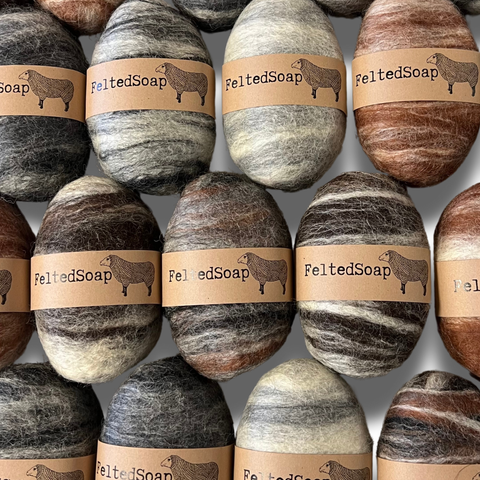 Felted Soap