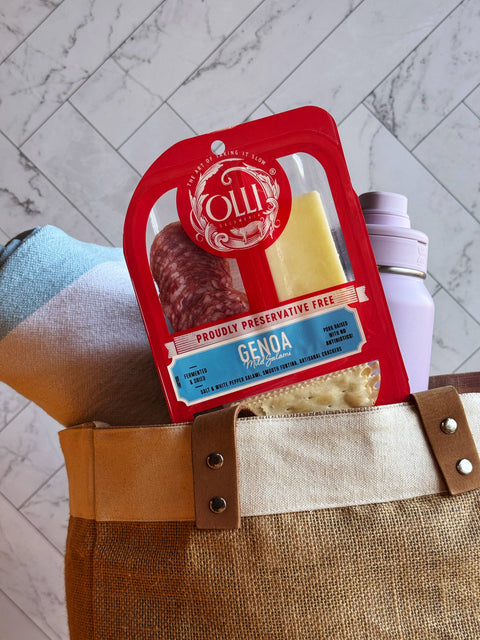 Olli Charcuterie Snack Pack - Genoa & Fontina