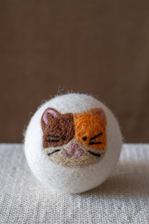 Cats: Natural Wool Dryer Balls – Gift Set of 3