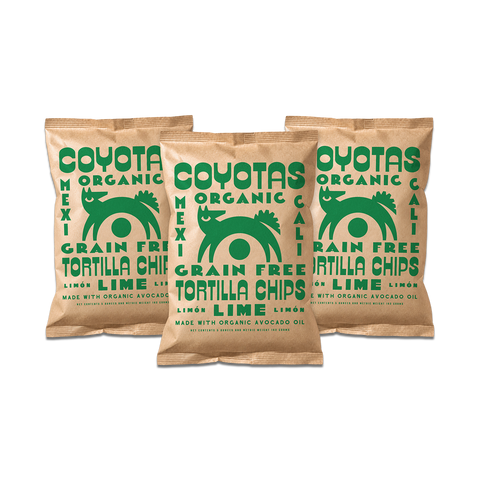 Coyotas Organic Grain Free Tortilla Chips, 5 oz, Lime, photo 3