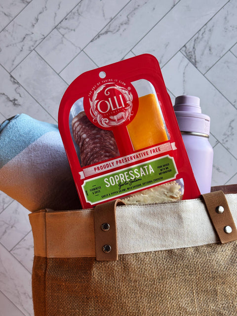 Olli Charcuterie Snack Pack - Sopressata & Cheddar