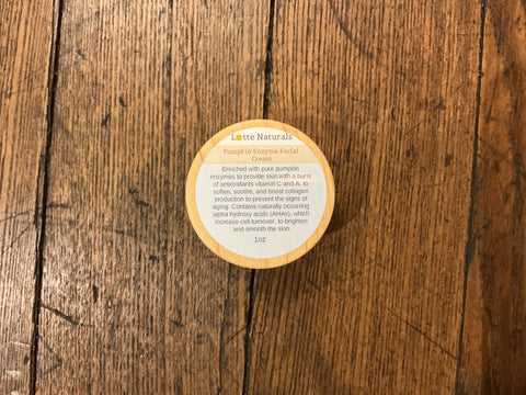 Pumpkin Enzymes Face Cream by Lotte Naturals