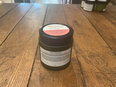 Cranberry Infused Dead Sea Foot Scrub by Lotte Naturals, photo 2