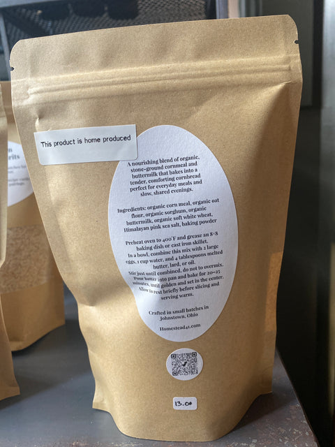 Organic Stone Ground Buttermilk Cornbread by Homestead 41, photo 2