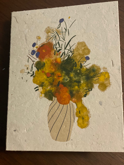 Zero Waste Plantable Seed Card
