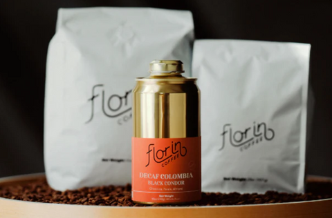 Florin Coffee Can: Decaf Colombia Black Condor