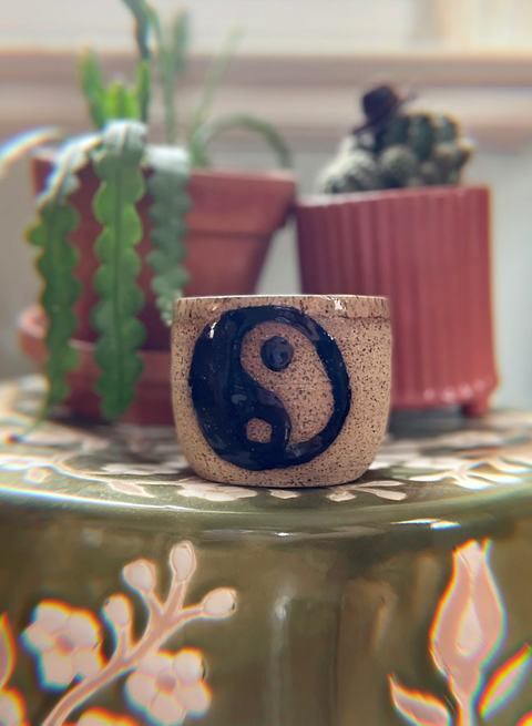 Speckled Ying Yang Cup