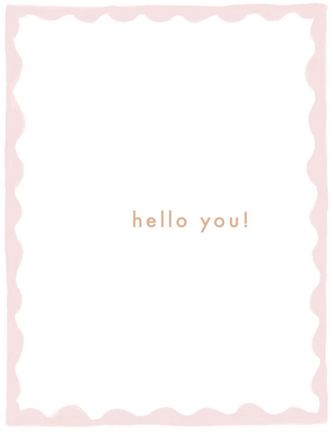 Encouragement Card - Hooray Confetti + Hello You