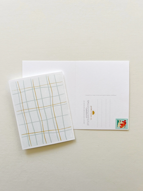 Family Card - Father's Day Seahorse + Grid