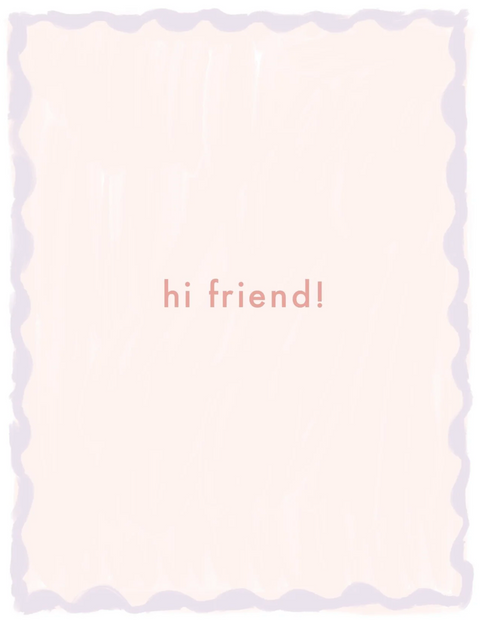 Family Card - You're Like A Mom To Me + Hi Friend
