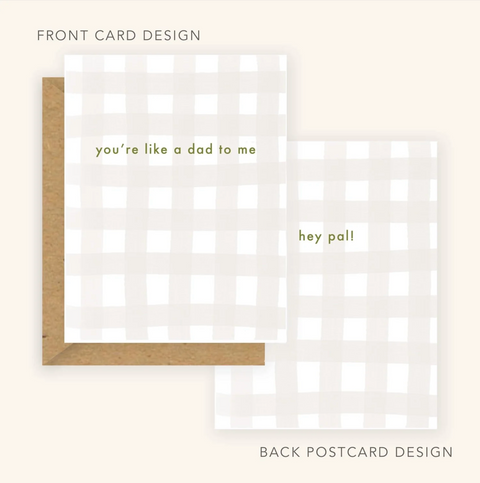 Family Card - Like A Dad To Me + Hey Pal
