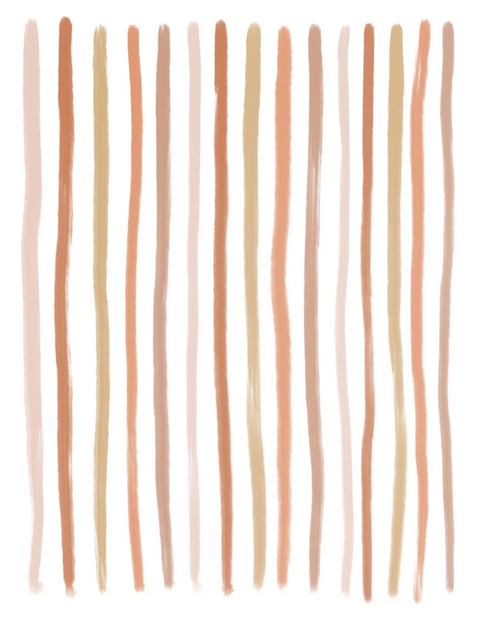 Love + Friendship Card - You're A Peach + Lines