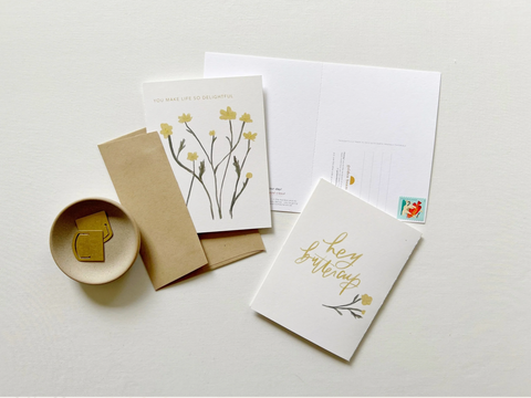 Love + Friendship Card - Delightful Life + Hey Buttercup