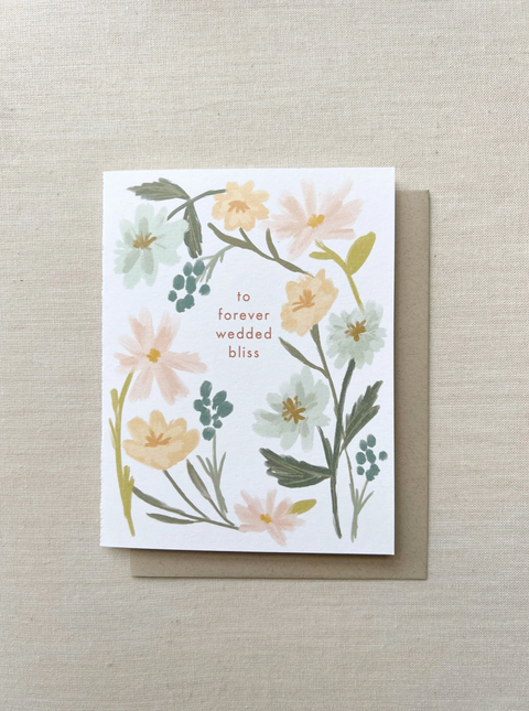 Wedding Card - Wedded Bliss