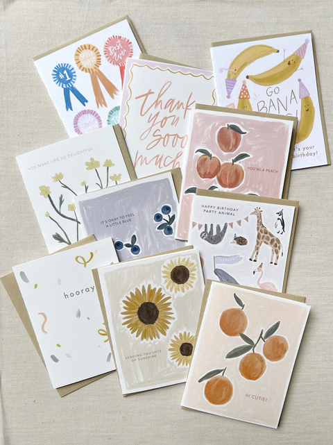 Bundle Card Set - Snail Mail Set