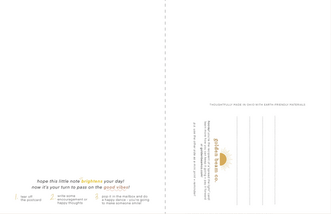 Happy Birthday Card - Rainbow/Good Times