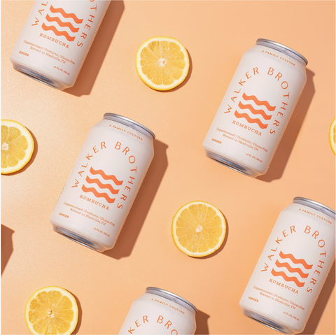 Ginger Non-Alcoholic Kombucha