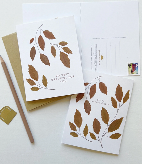 Fall Card - So Very Grateful For You