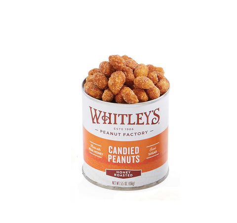 5.5 oz. Tins Honey Roasted Virginia Peanuts